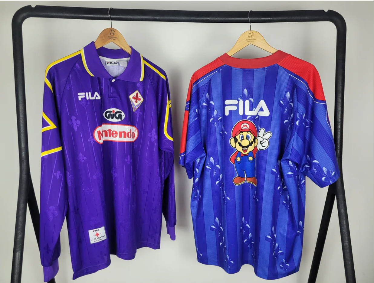 Fiorentina retro shirts