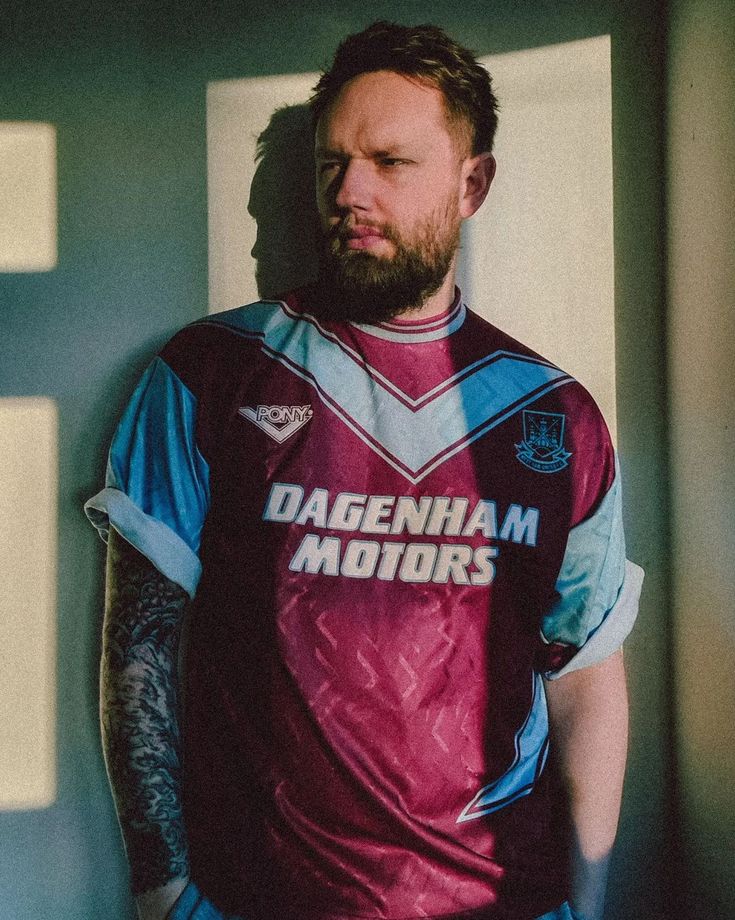 West Ham United 1993–1995 Home Retro Jersey | Classic Dagenham Motors Kit