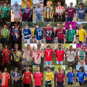 Retro football shirt mystery box get up to 10 jerseys included !!