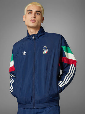 Italia 1970s Retro Track Jacket - Iconic Azzurri Style