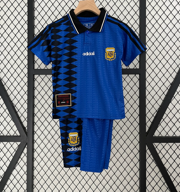 1994 Childrens Argentina Away kit | Maradona retro kids jersey