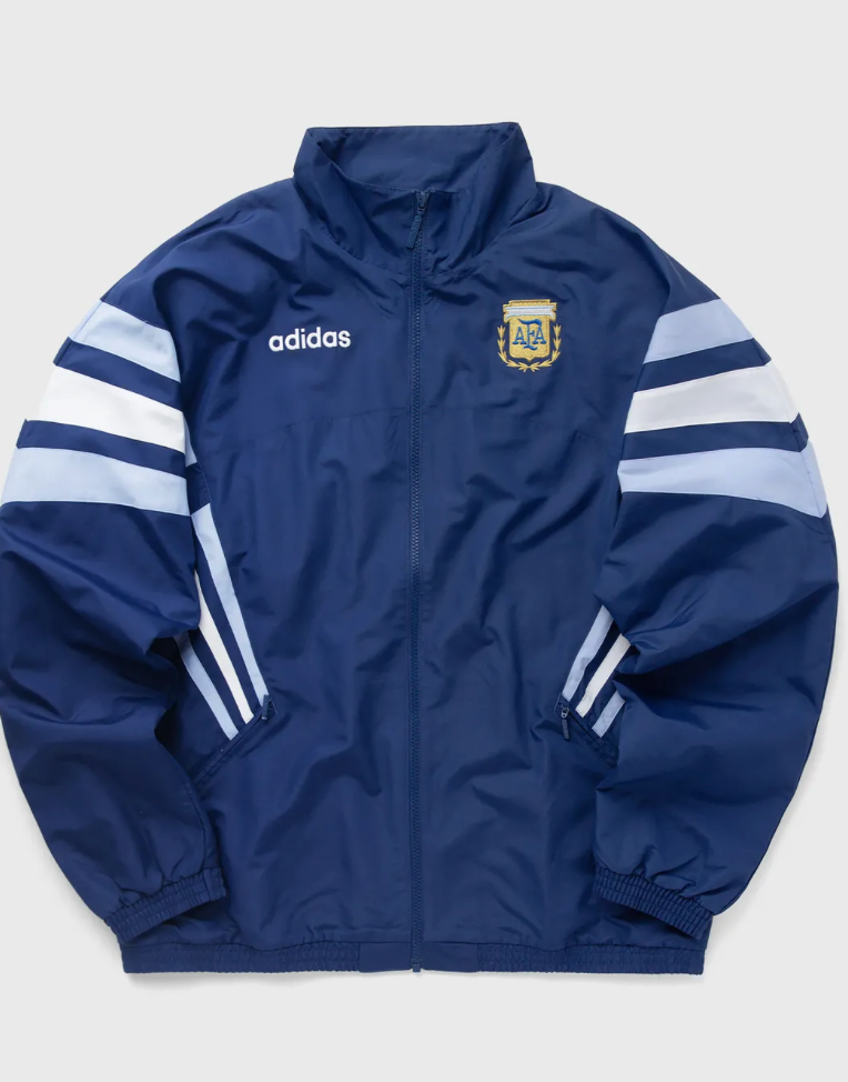 Argentina 1994 Adidas Retro Track Jacket - Vintage Mardonna jacket