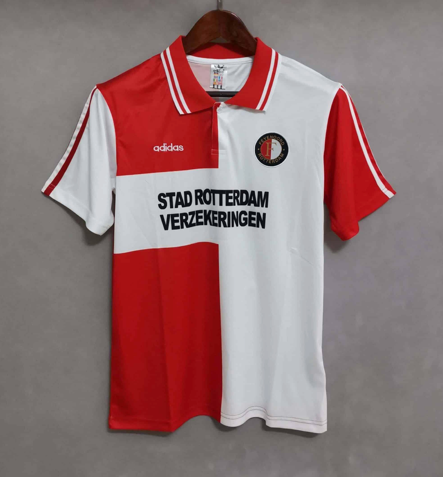 Retro Feyenoord 1995 home football jersey