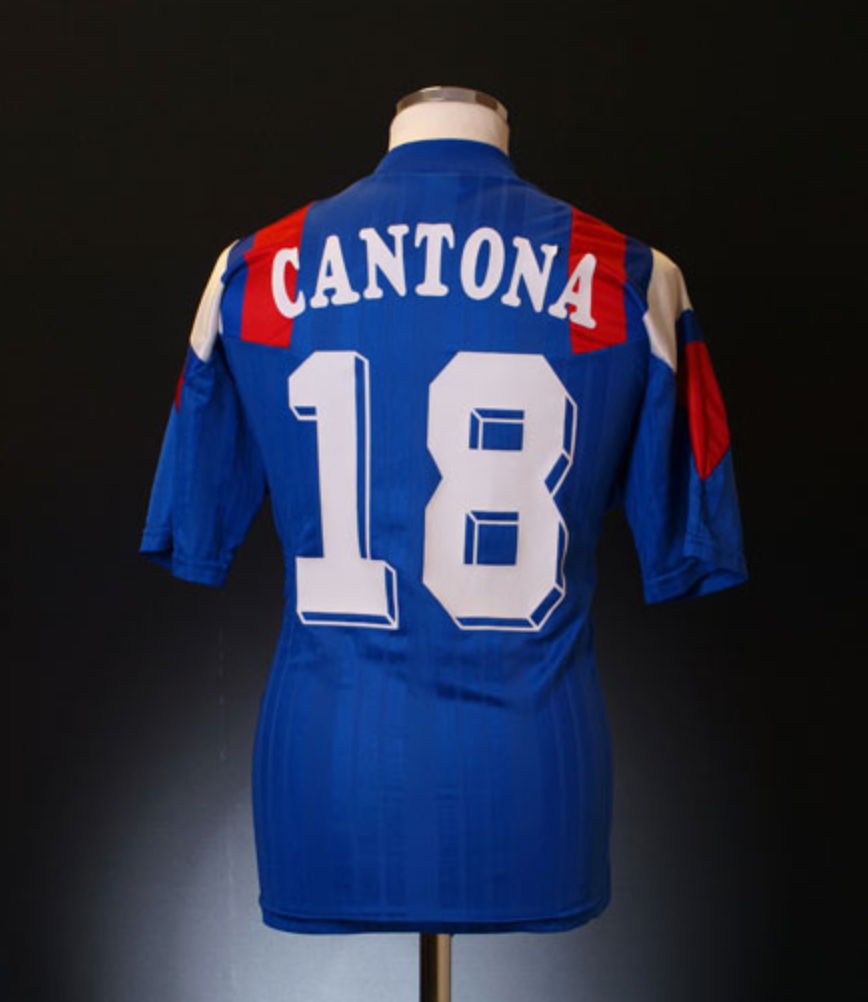 France 1992 Home Shirt | Cantona retro france jersey | Iconic Euro '92 Jersey