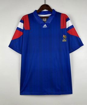 France 1992 Home Shirt | Cantona retro france jersey | Iconic Euro '92 Jersey