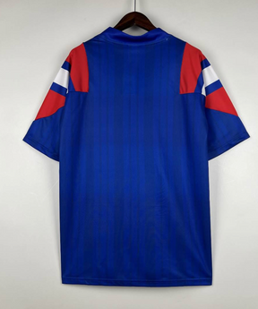 France 1992 Home Shirt | Cantona retro france jersey | Iconic Euro '92 Jersey