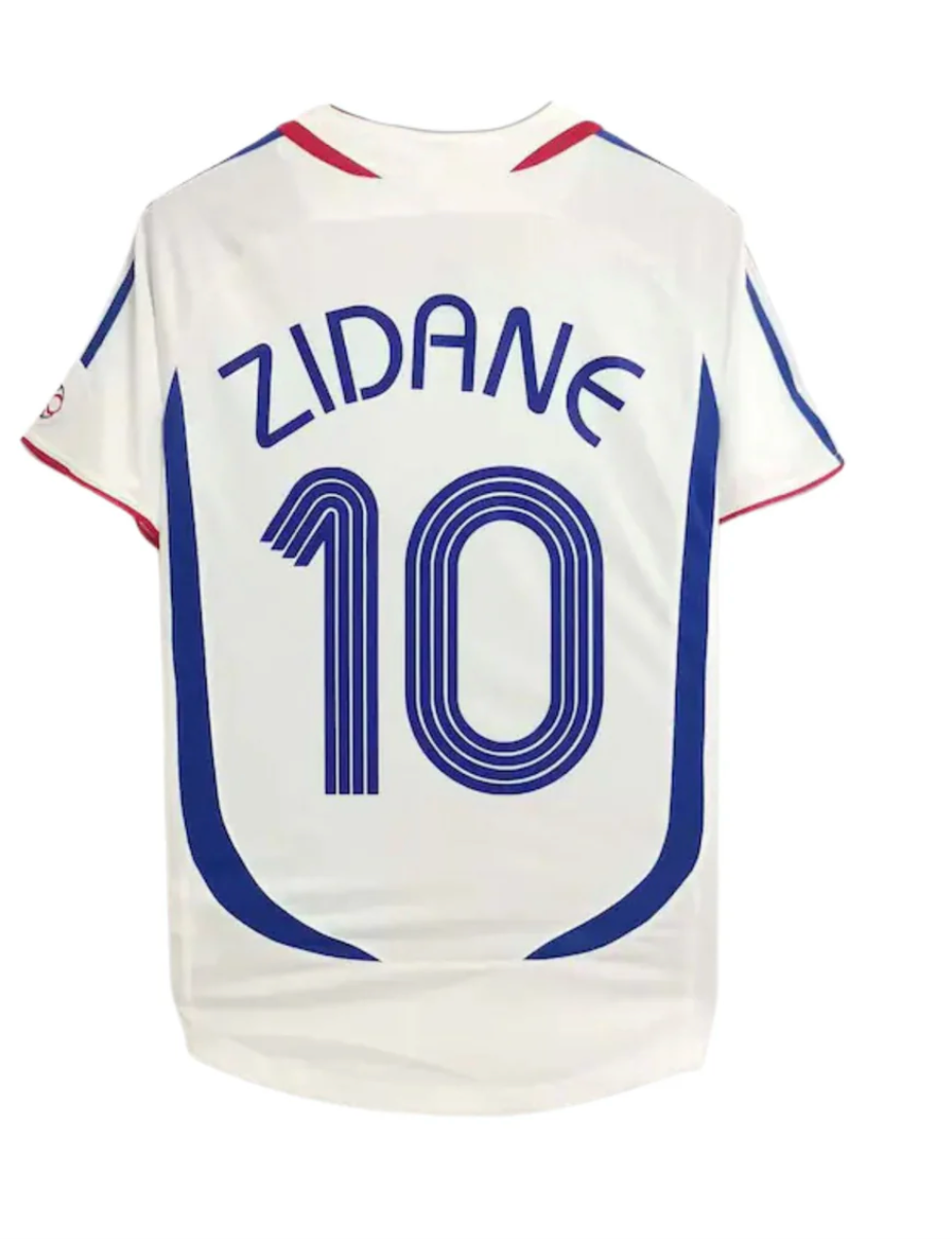 France 2006 retro Away Shirt | Zidane World Cup Final Drama Retro Jersey