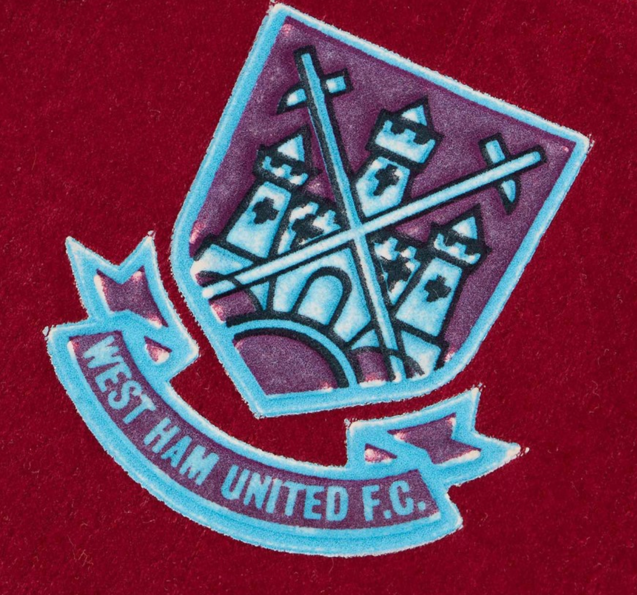 1991/92 West Ham United Home Jersey – Retro BAC Windows Sponsor, Bukta Classic