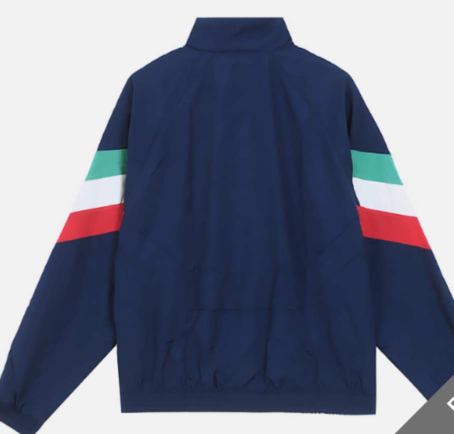 Italia 1970s Retro Track Jacket - Iconic Azzurri Style