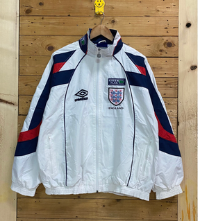 Umbro England 1998 national track Jacket -This is England 90's football tracksuits