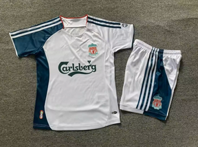 Liverpool FC 2008-2009 away jersey & shorts for Kids – Gerrard & Torres kids jerseys