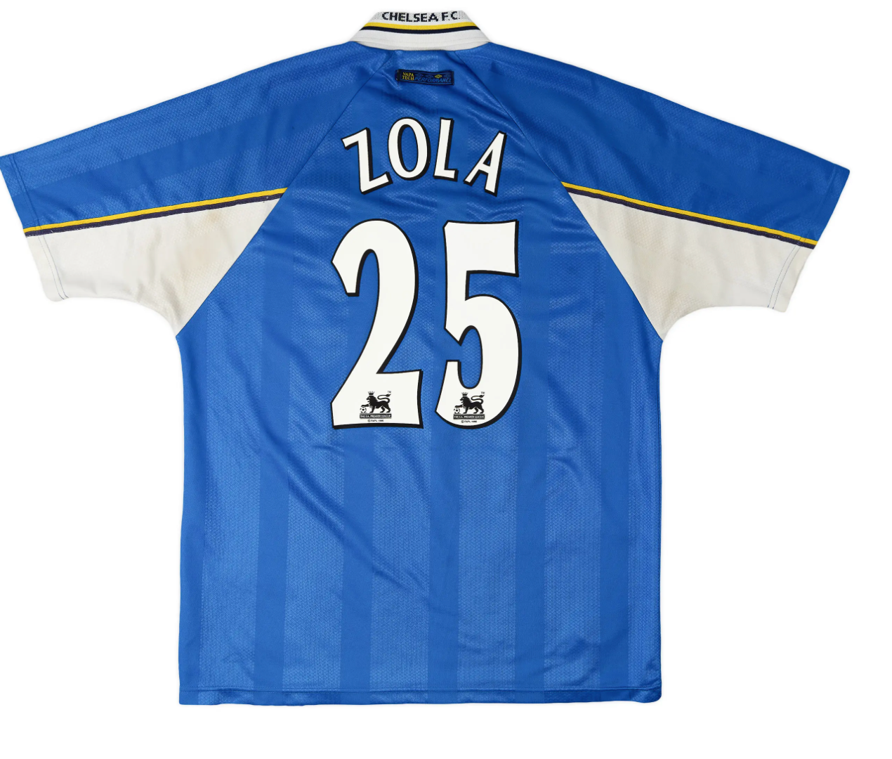 Chelsea 1997-99 autoglass Retro Home Shirt - Chelsea Gianfranco Zola retro jersey