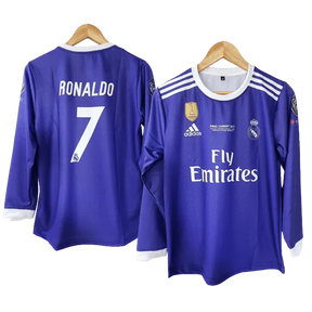 Ronaldo CR7 Real Madrid 16-17 Purple Galacticos jersey