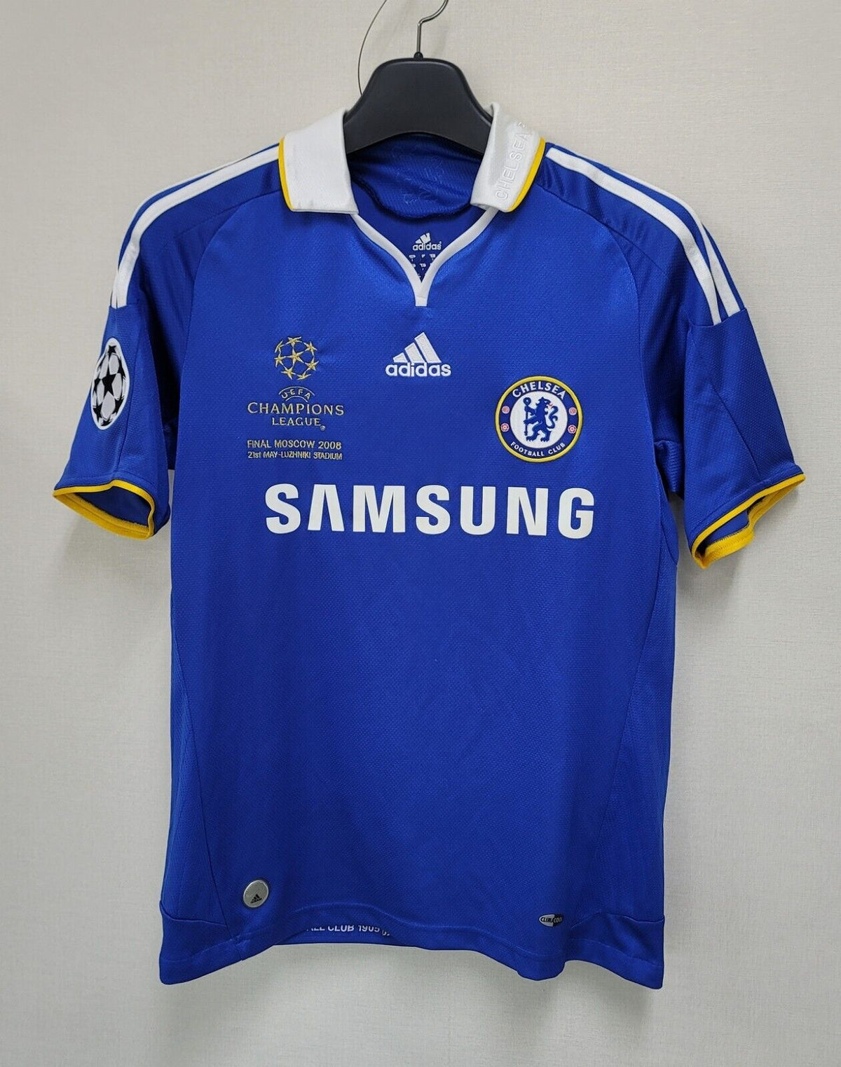 2008 Chelsea Home Jersey | Chelsea Champions League jersey | Vintage Chelsea Terry Football Shirt