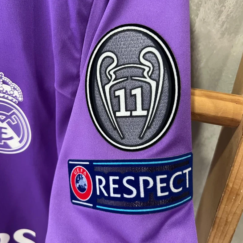 Ronaldo CR7 Real Madrid 16-17 Purple Galacticos jersey