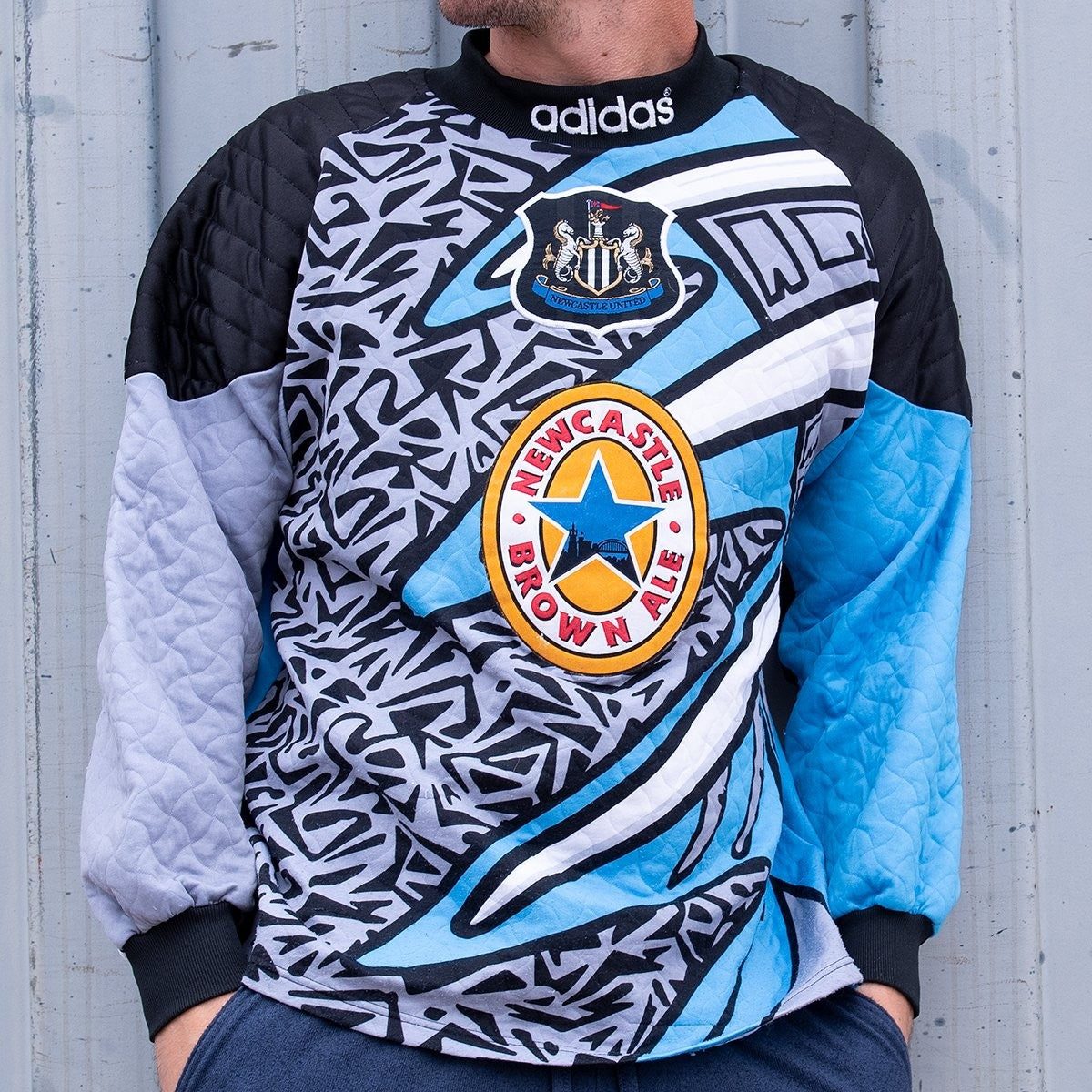 Newcastle United Goalkeeper Shirt 1995/96 | The 'Abstract Masterpiece' Retro Keeper Jersey