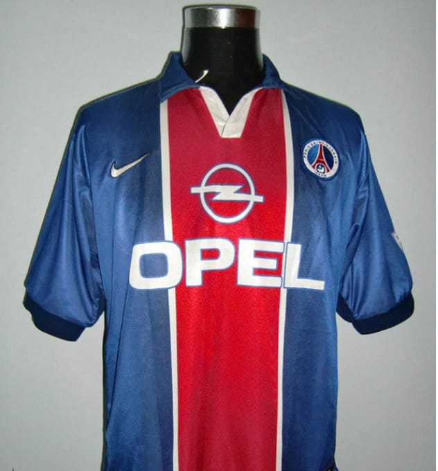 Vintage PSG retro jersey , Paris Saint , Germain ,90's football shirt , LES BLUES, paris retro shirt , classic soccer jersey