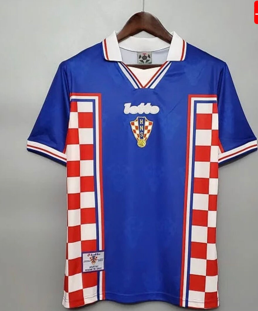 Vintage croatia world cup 1998 soccer jersey