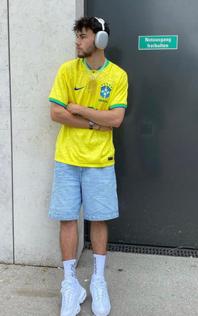 Brazil bloke-core retro world cup jersey