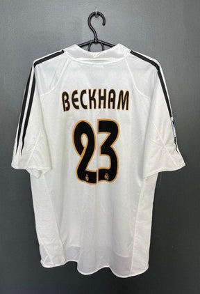 David Beckham Real Madrid Galacticos soccer jersey