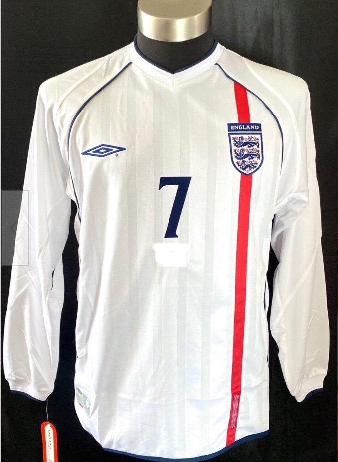 England V Greece famous world cup home jersey - Long sleeve